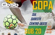 Oito equipes disputam a Copa Sul/Sudeste/Centro-Oeste sub-20 na praia do Leme