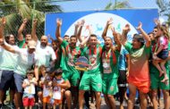 Bruno Xavier marca três, Anchieta bate Vitória e é tri do Estadual de Beach Soccer