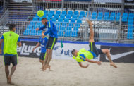 Brasil encara Suíça no Desafio Internacional na praia do Gonzaga, em Santos