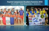 Final do Campeonato Brasileiro Feminino acontecerá dias 23 e 24 de novembro