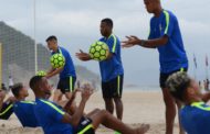 Seleção inicia treinos no Leme