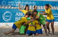 Seleção Brasileira feminina de beach soccer passa para as semifinais dos Jogos Mundiais de Praia