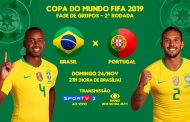 Brasil e Portugal se enfrentam na 2ª rodada da Copa do Mundo