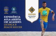 CBF Academy lança curso Licença B para o Beach Soccer