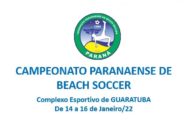 Campeonato Paranaense de beach soccer começa nesta sexta-feira (14)