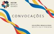 Seleções brasileiras masculina e feminina são convocadas para o NEOM Beach Games