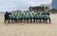 Seleções encerram preparação na praia de Copacabana