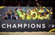 Seleção masculina é tricampeã do NEOM Beach Games