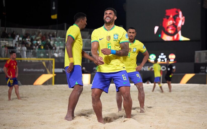 Seleções Masculina e Feminina de Beach Soccer estão na final do Neom Beach Games